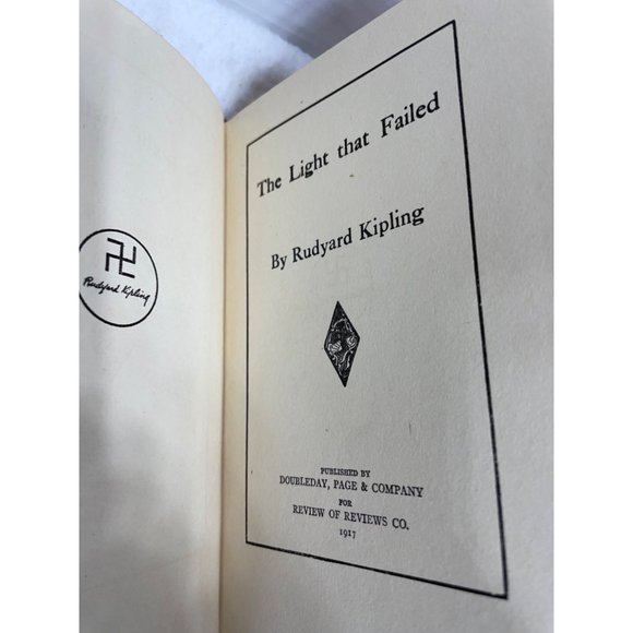 Rudy Yard Kipling Authorized Edition 5 Books 1917 - Picture 3 of 8